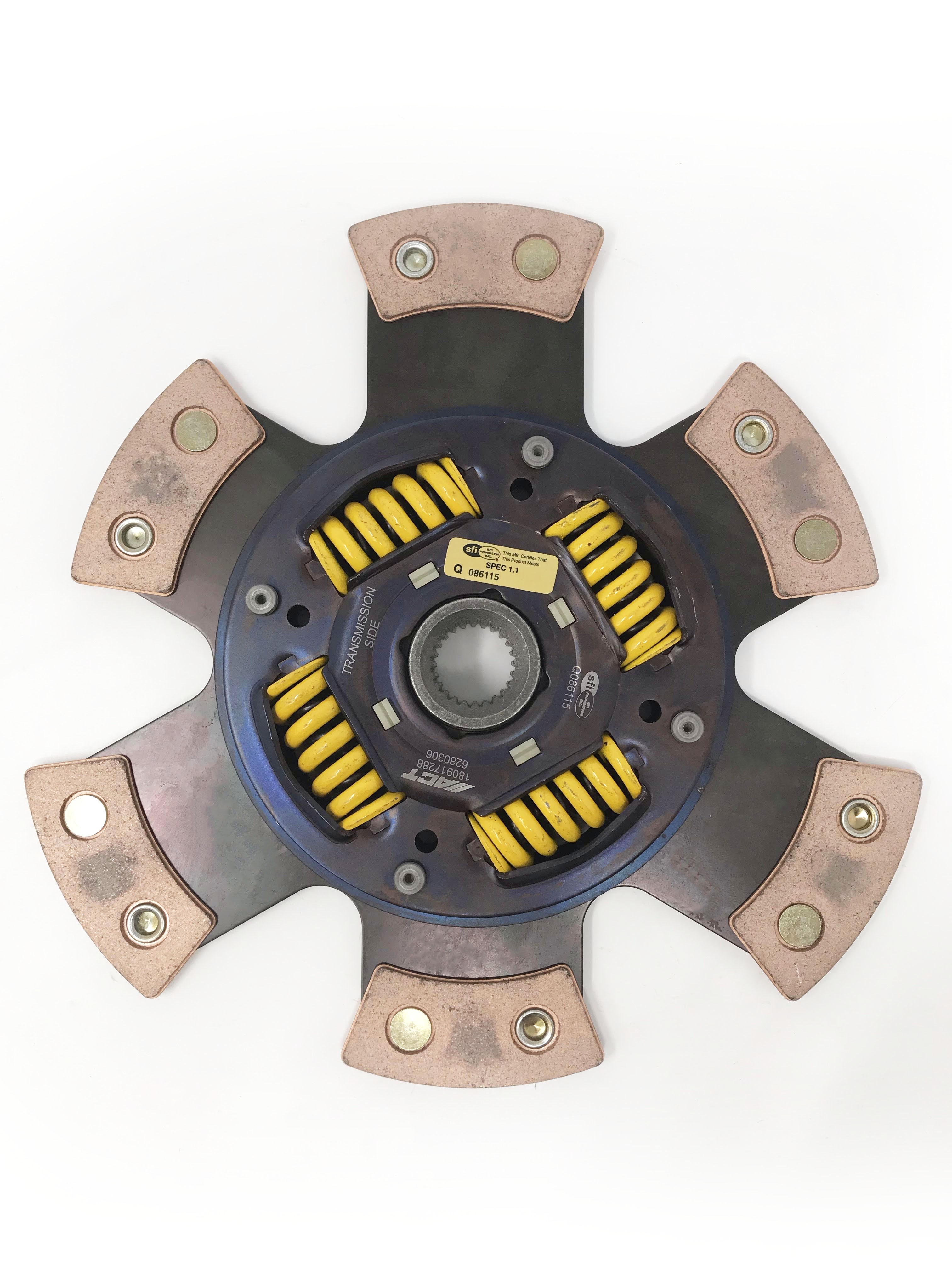 LS ACT 6-Puck Sprung Hub Race Clutch Disc