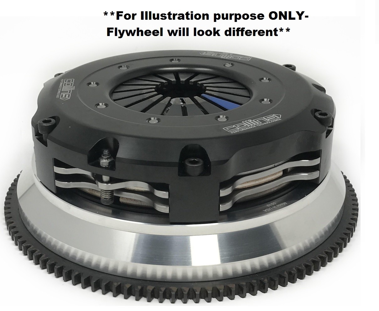 Stage 6 Mazda Rotary 8.5'' Twin Disc Clutch and Flywheel System for 350Z 370Z 6-Speed Transmissions