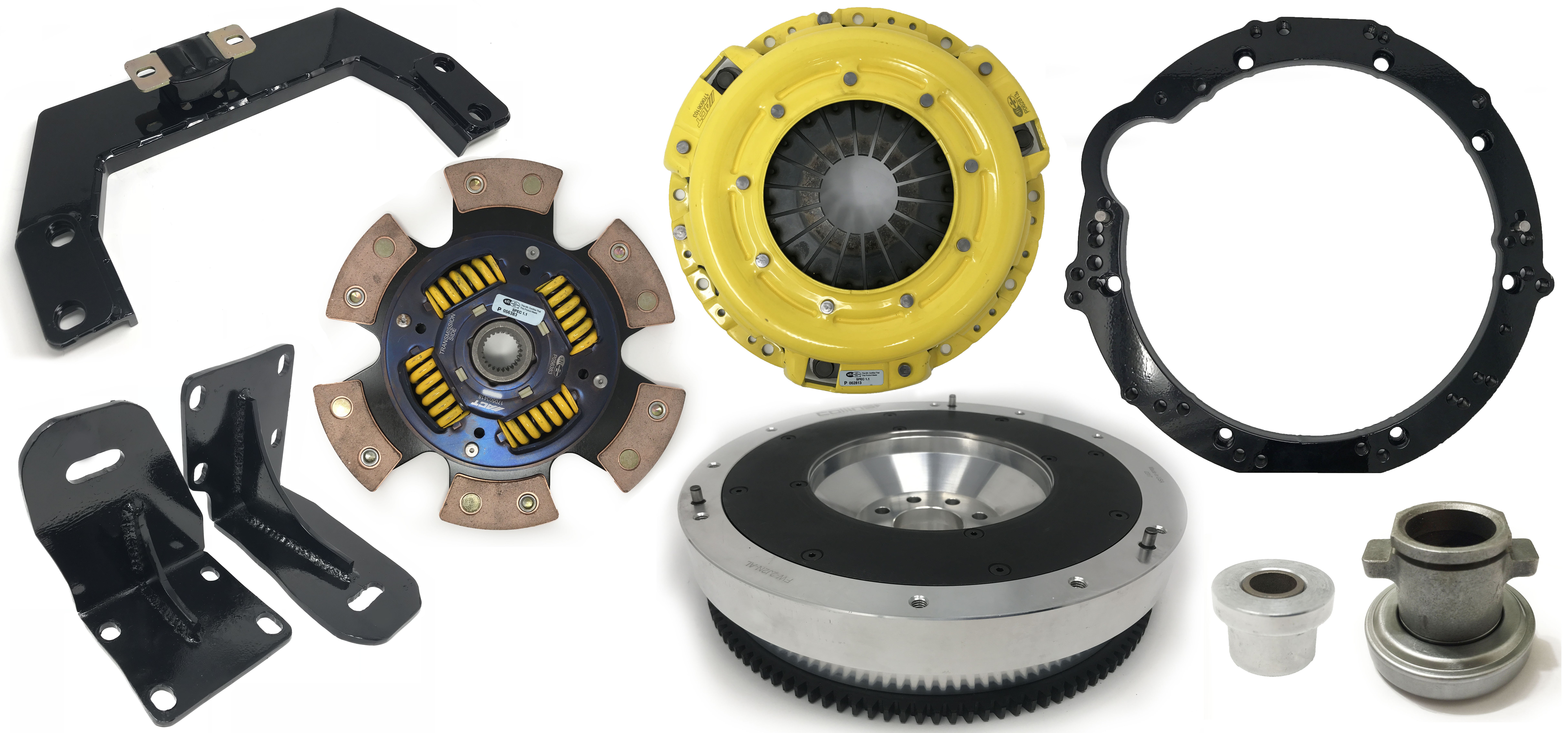 350Z / G35 Chassis to JZ Engine (CD009) Stage 4 (670ftlbs) Swap Kit with 350Z G35 Crossmember and Engine Mounts